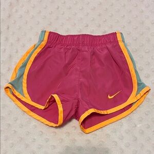 Nike Fuchsia and Orange Trim Shorts